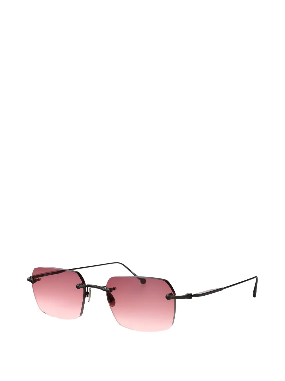 Matsuda M5008 rectangle-frame sunglasses Rood