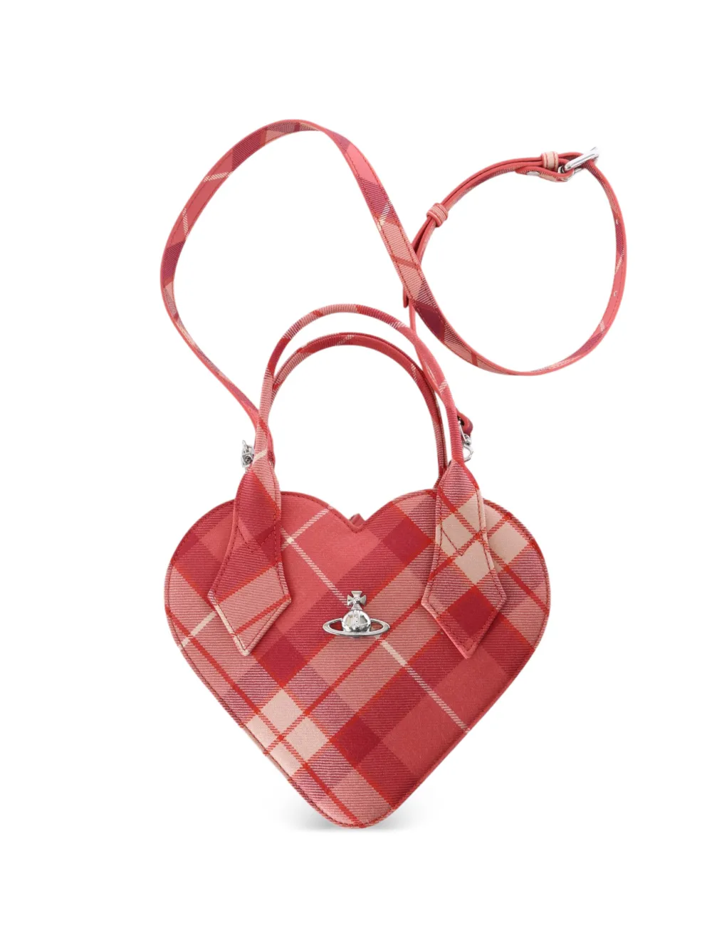 Vivienne Westwood Josephine heart crossbody bag - Rosso