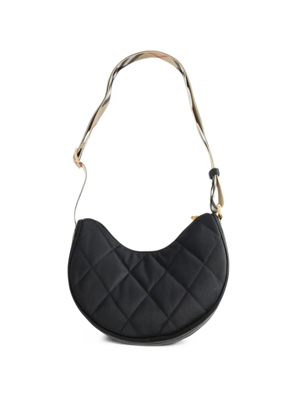 Burberry quilted cross body bag Zwart