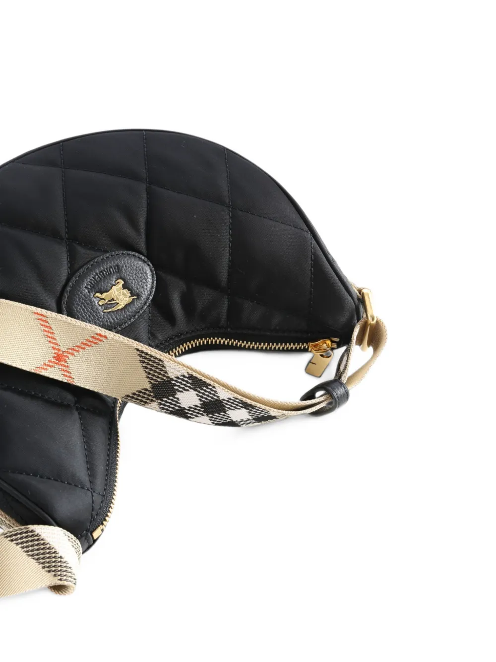 Burberry quilted cross body bag Zwart