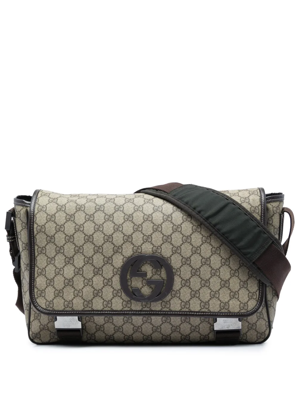Gucci Pre-Owned 2016-2026 Umhängetasche mit GG Supreme - Nude