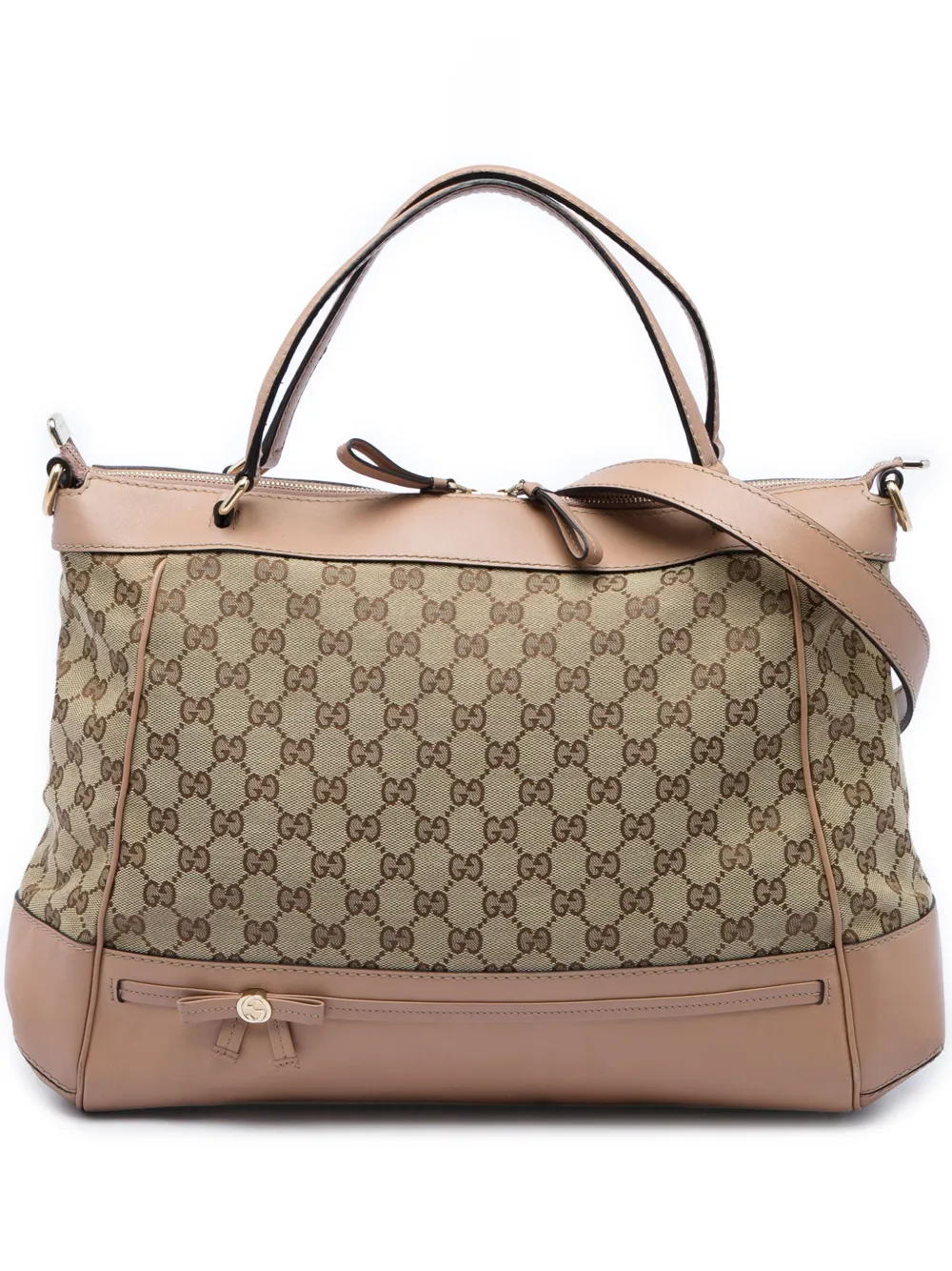 Gucci Pre-Owned 2016-2026 GG Canvas Mayfair satchel - Toni neutri