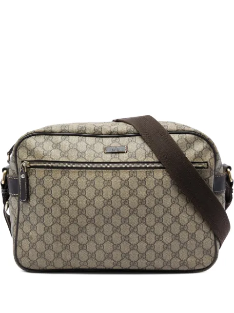 Gucci Pre-Owned bolsa crossbody de lona GG Supreme 2016-2026