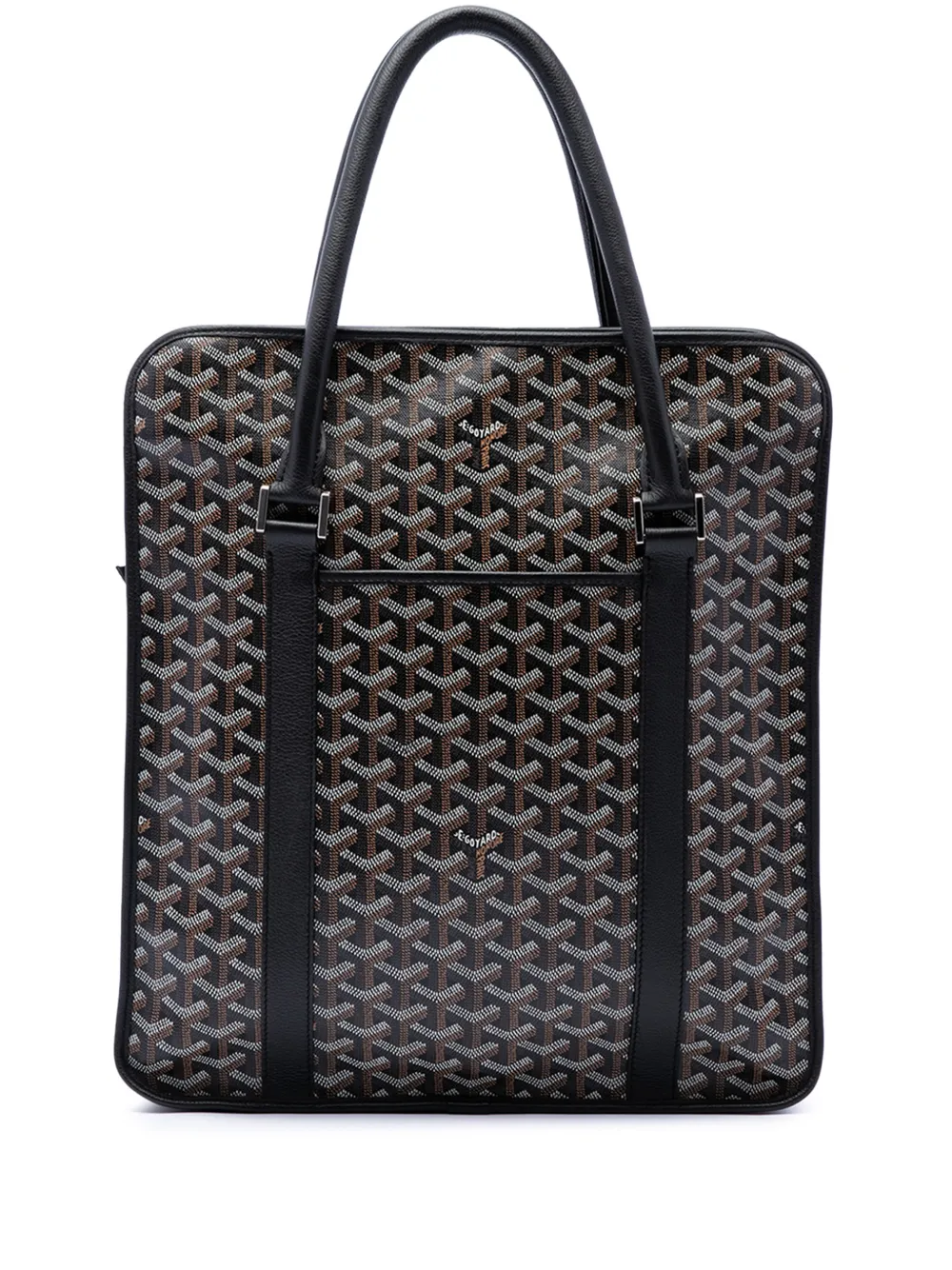 Goyard Pre-Owned cabas Goyardine Bourgogne (2000-2026) - Noir Goyard Pre-Owned cabas Goyardine Bourgogne (2000-2026) - Noir
