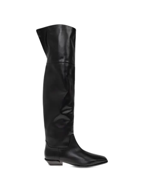 Paris Texas Bettina square-toe boots