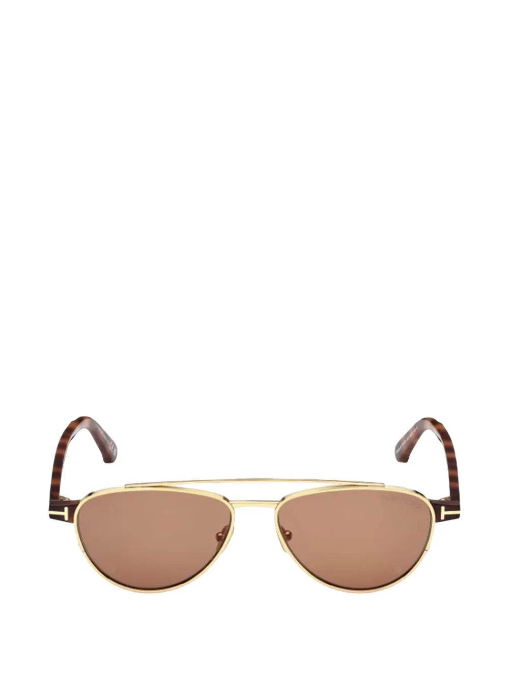 TOM FORD Anthony oval-frame sunglasses - Oro