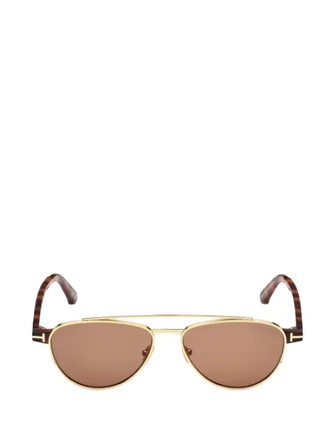 TOM FORD Anthony oval-frame sunglasses