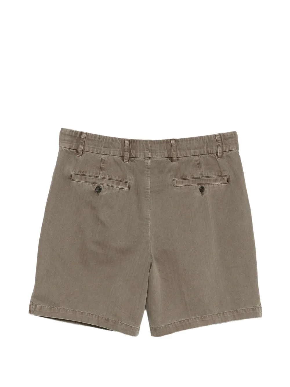 James Perse herringbone Surplus shorts Groen