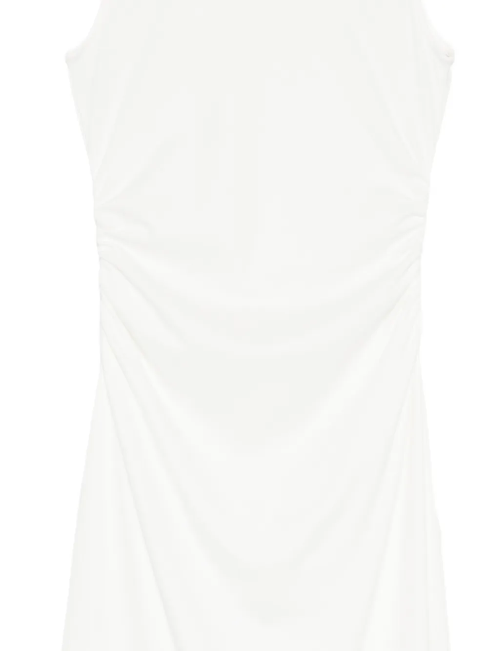 James Perse cotton jersey tank dress Wit