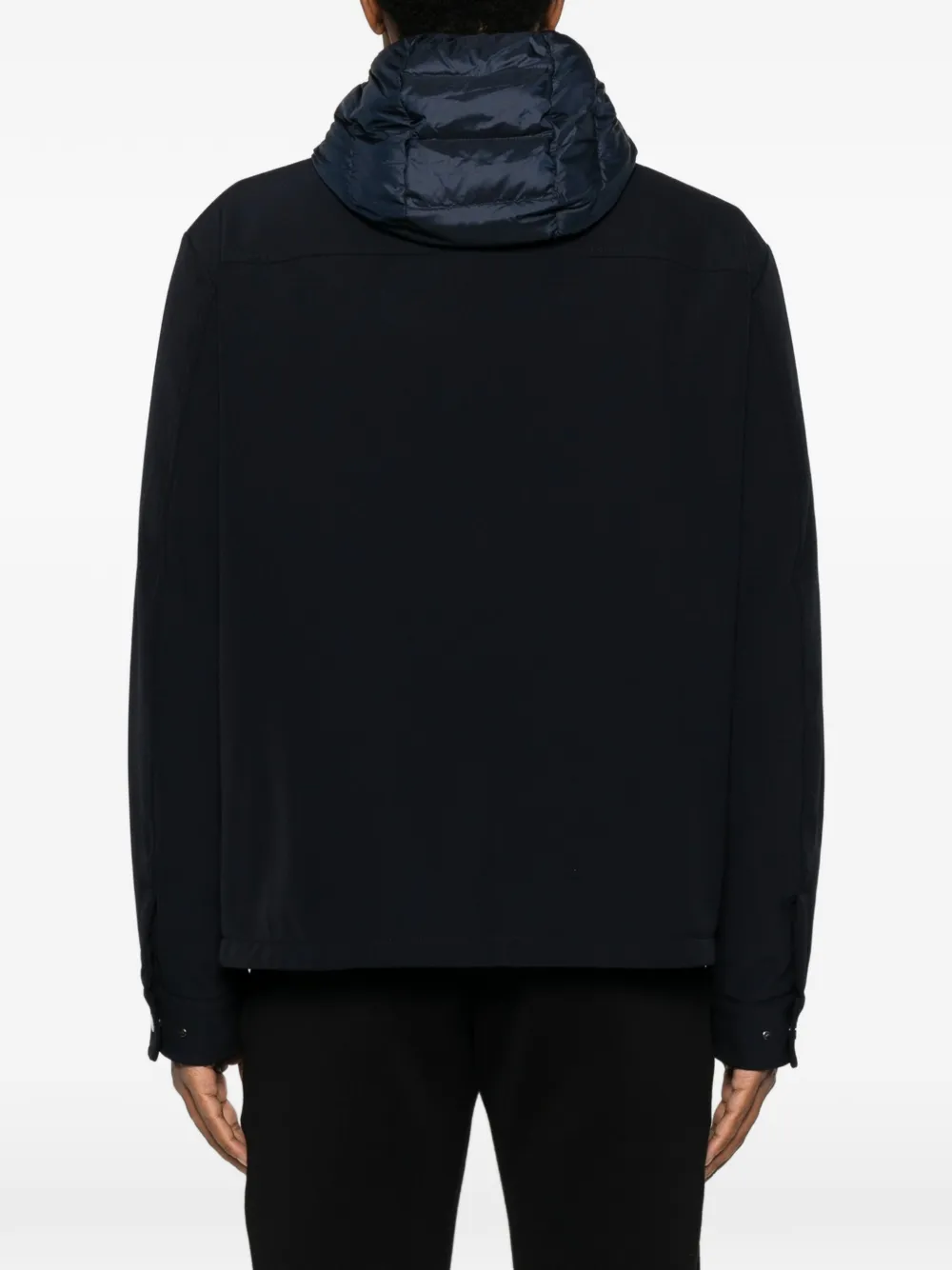 Paul & Shark Gelaagd jack met capuchon Blauw