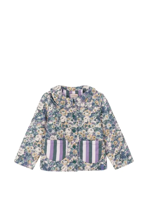 Favorite People Mixtape quilted floral-print jacket