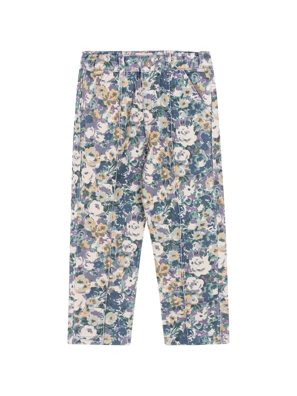 Favorite People Mixtape floral-print trousers - Blu