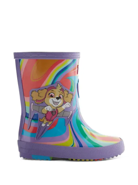 Hunter Kids x Paw Patrol Skye wellies