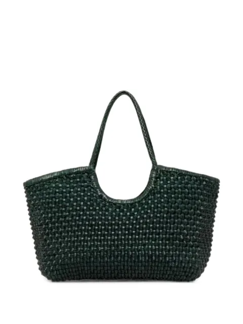 DRAGON DIFFUSION woven leather tote bag