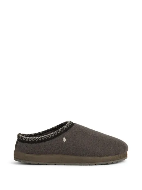 EMU AUSTRALIA Tay Felt Comfort embroidered-trim slippers