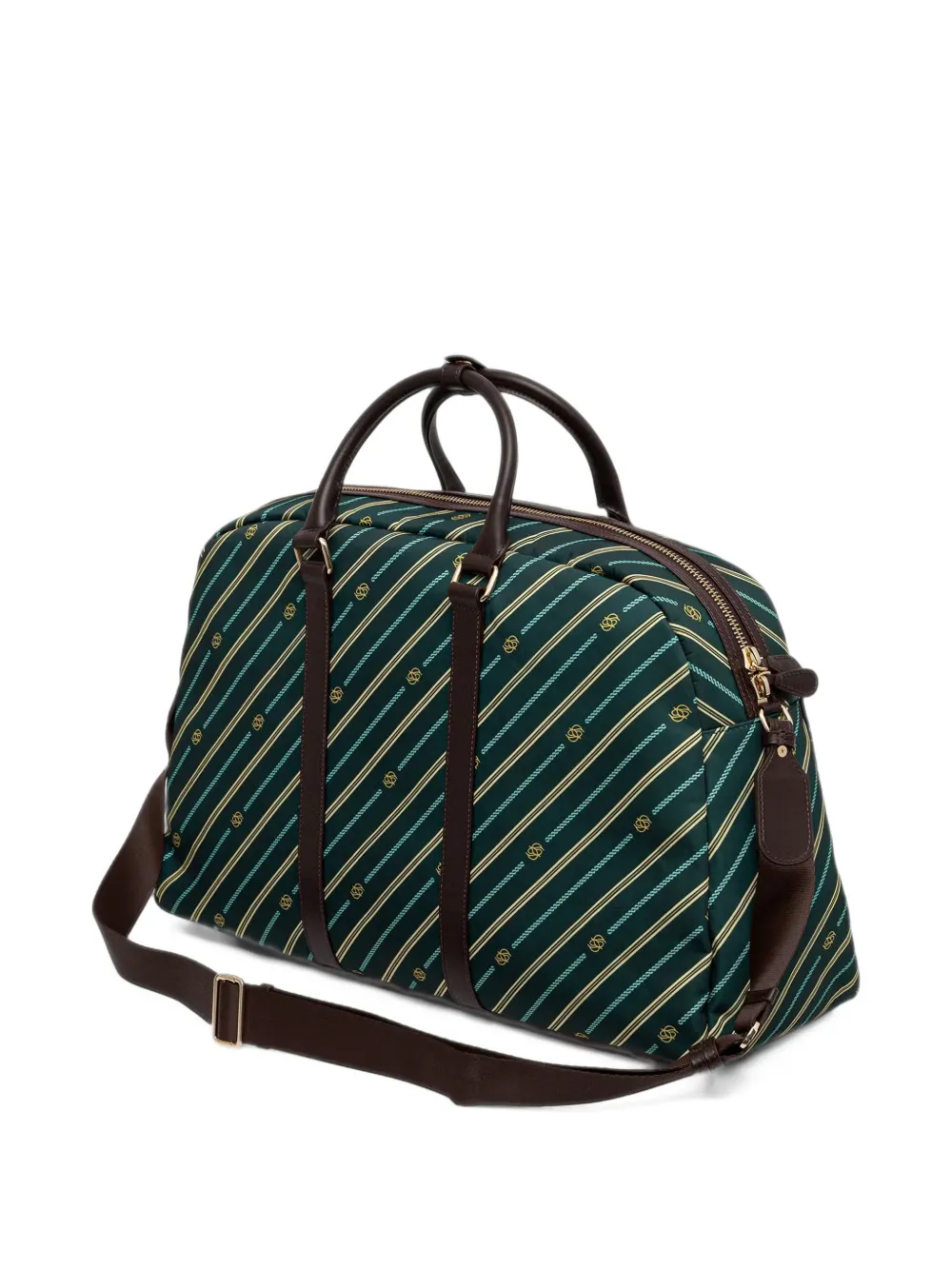 Drôle De Monsieur Monogram Weekender reistas Groen