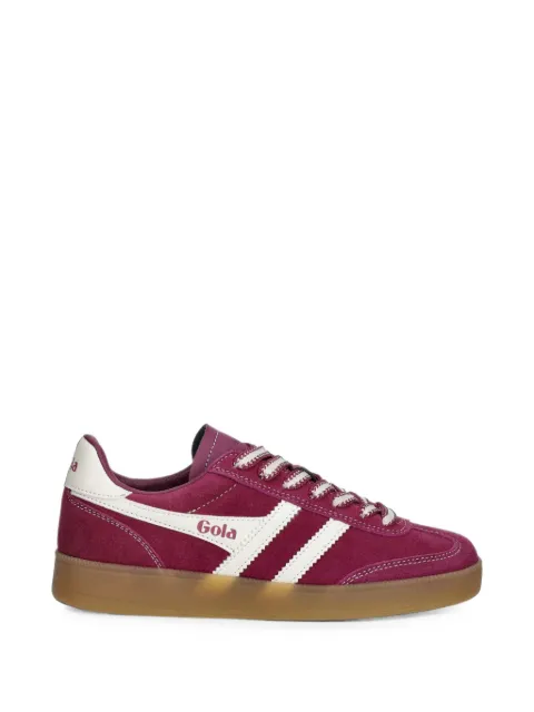 Gola suede panelled sneakers