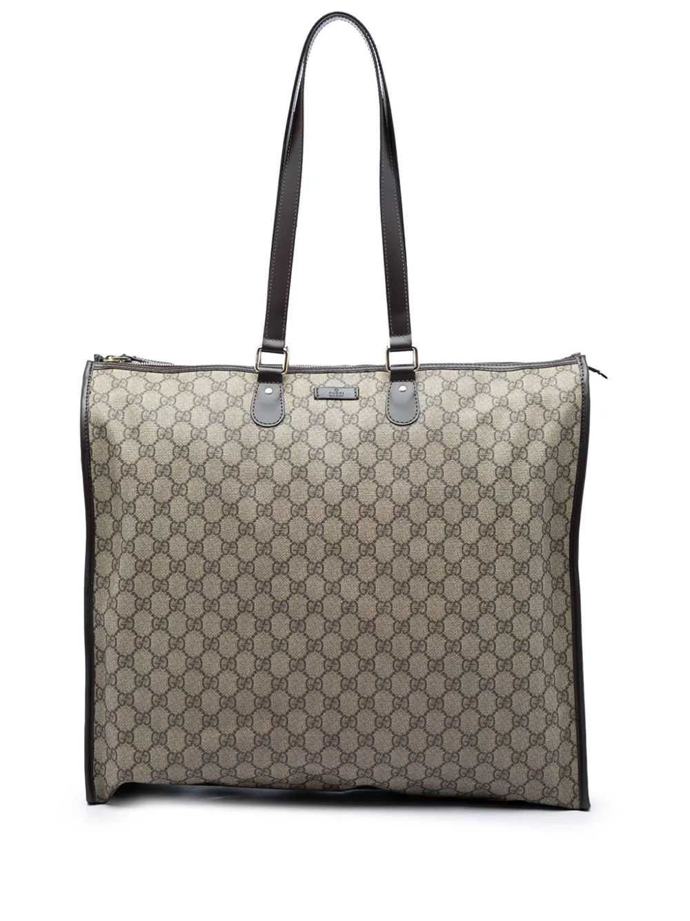 Gucci Pre-Owned sac cabas GG Supreme (2016-2026) - Tons neutres Gucci Pre-Owned sac cabas GG Supreme (2016-2026) - Tons neutres