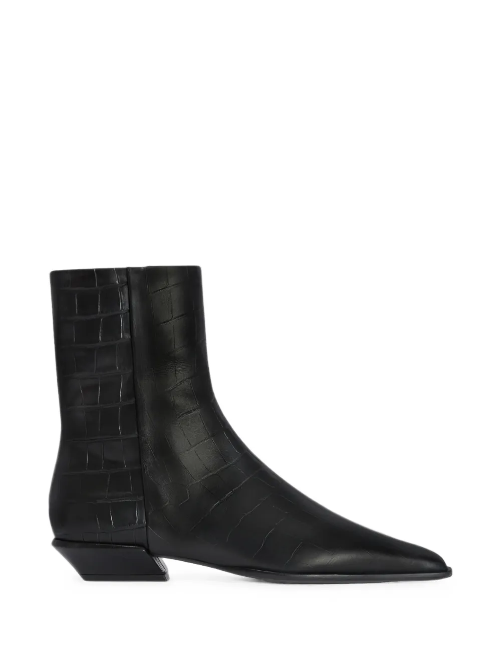 Paris Texas Bettina croc-effect ankle boots