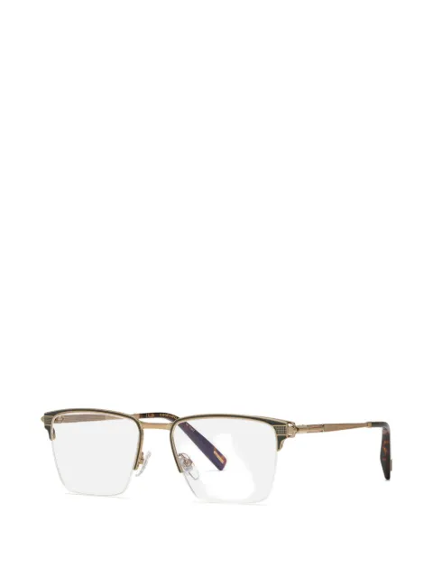Chopard browline-frame glasses