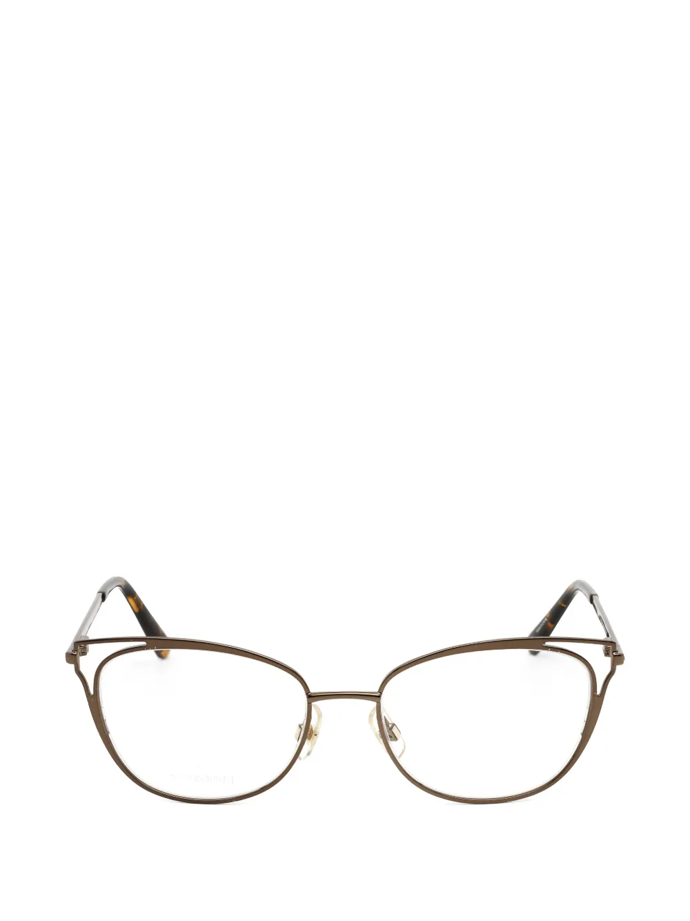Swarovski cat-eye frame glasses
