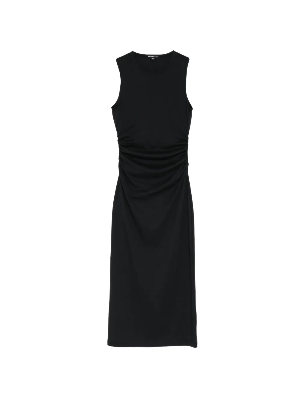 James Perse cotton jersey tank dress Zwart