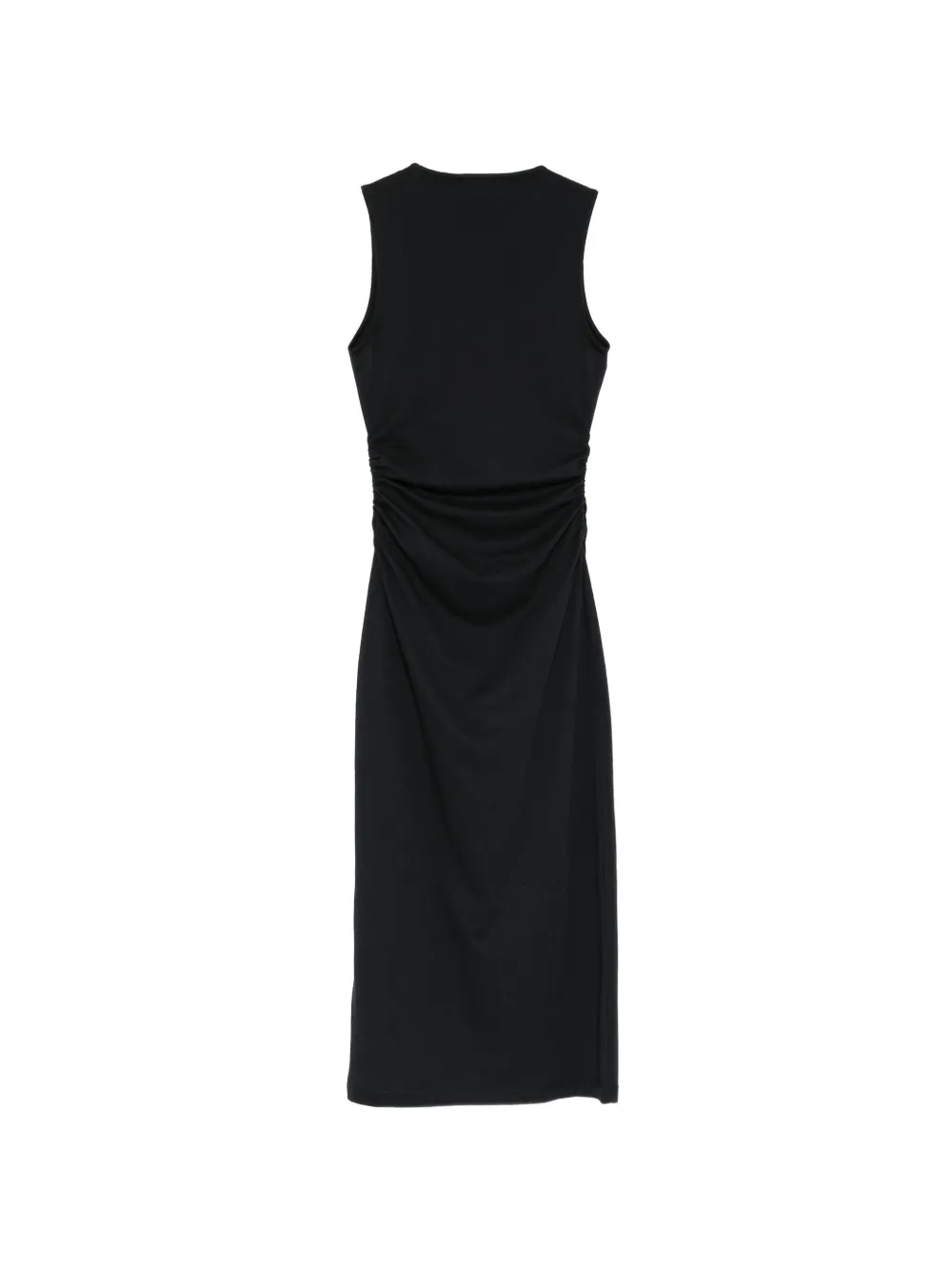 James Perse cotton jersey tank dress Zwart