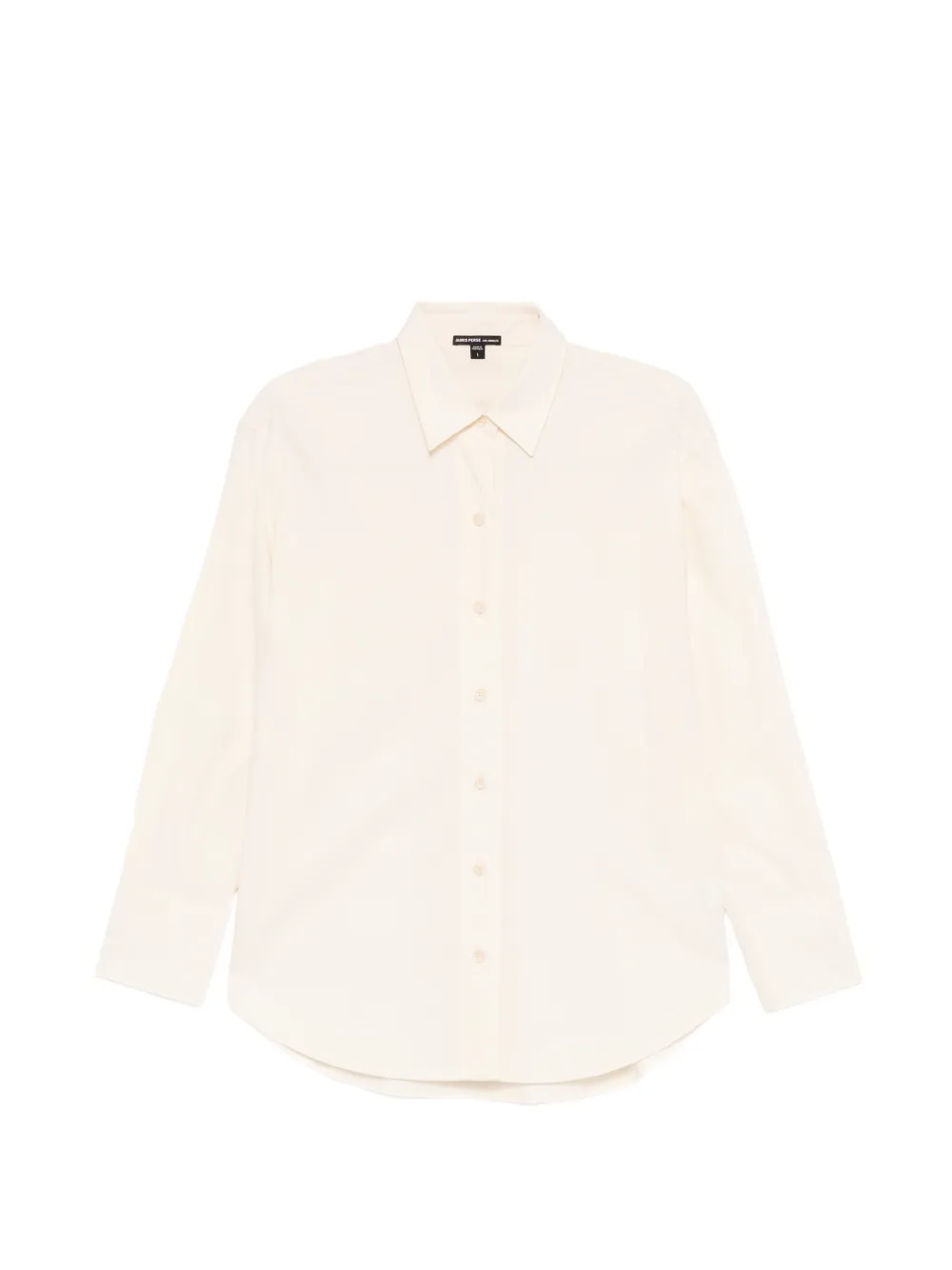 James Perse textured cotton shirt - Nude