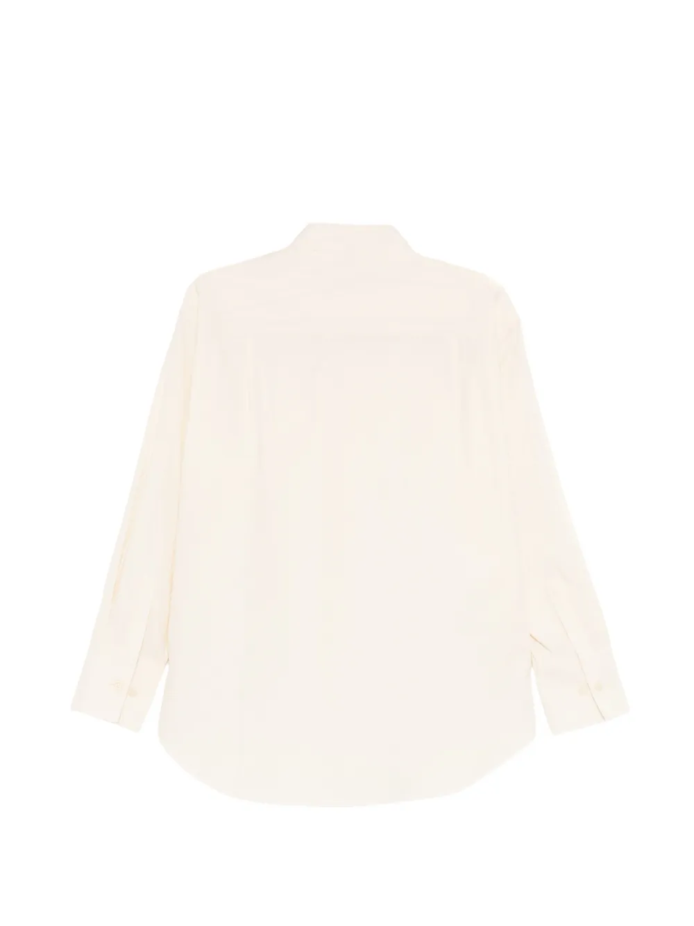 James Perse Getextureerde katoenen blouse Beige