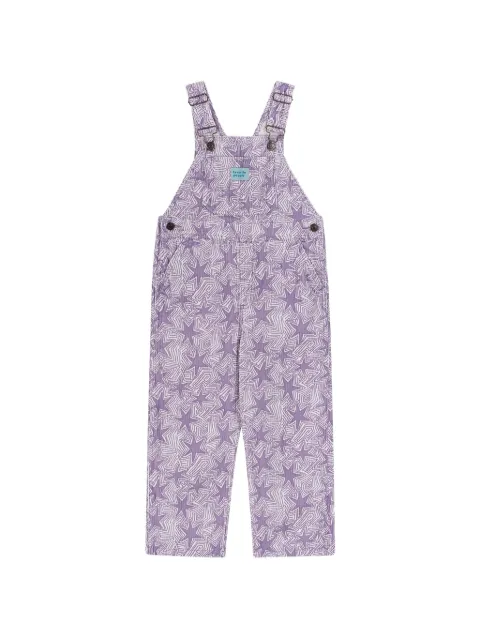 Favorite People Homefolk star-print corduroy overalls