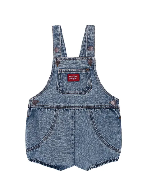 Favorite People Old Bike denim rompers