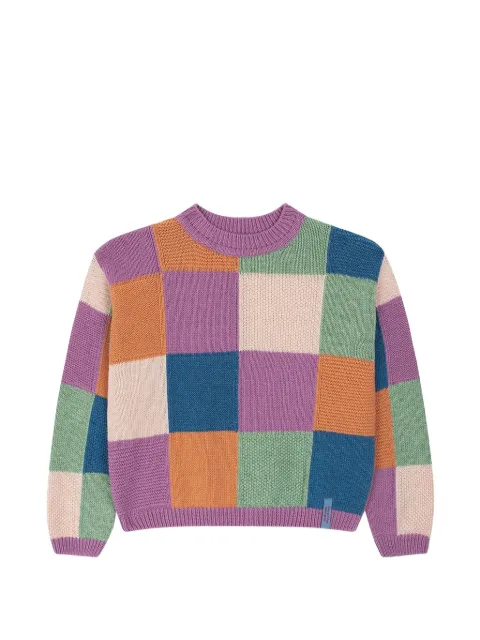 Favorite People jersey Crayons con diseño colour block y patchwork