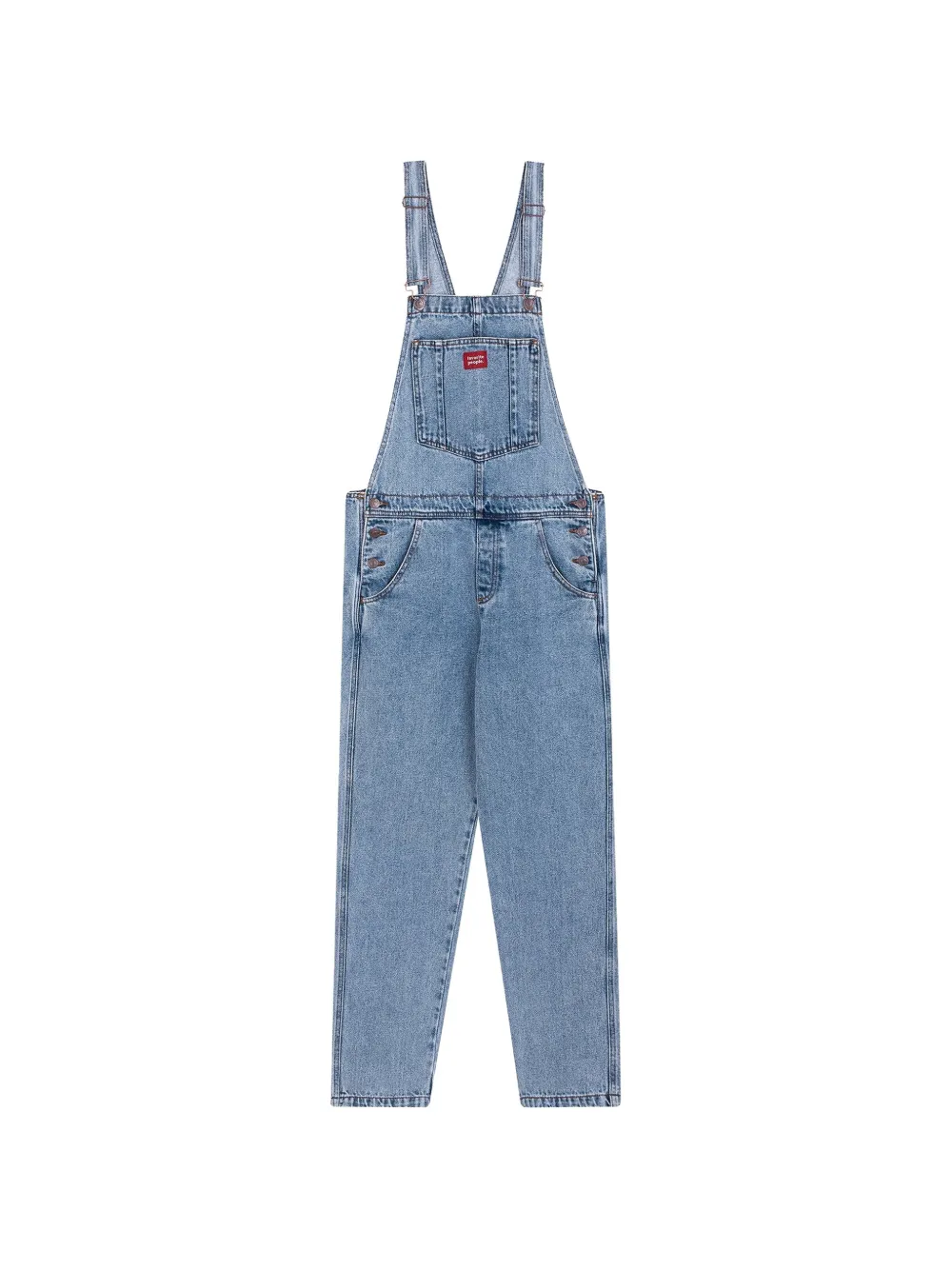 Favorite People Old Bike denim overalls