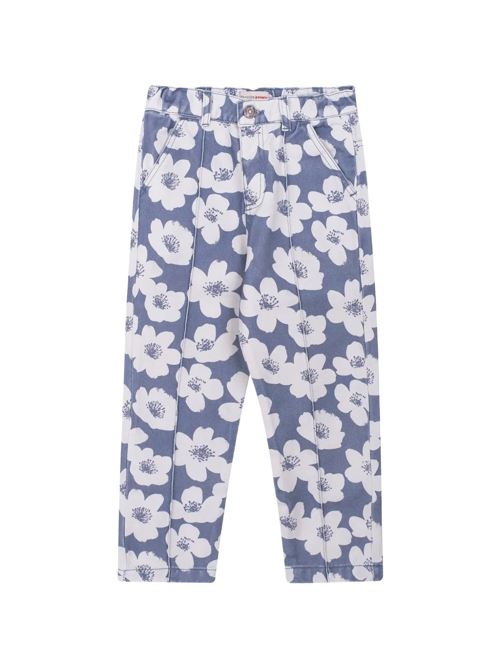 Favorite People Town Gossip floral-print trousers - Blu
