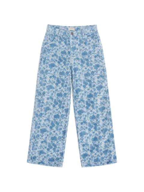 Favorite People pantalones Bakery de pana con estampado floral