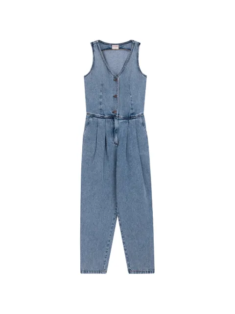Favorite People jumpsuit Old Bike de mezclilla con pliegues