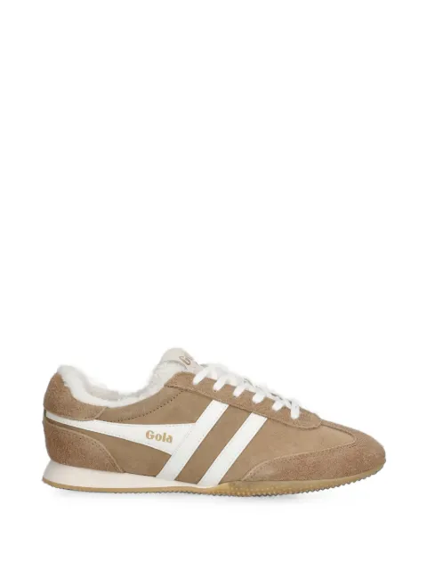 Gola suede-panelled shearling-lined sneakers