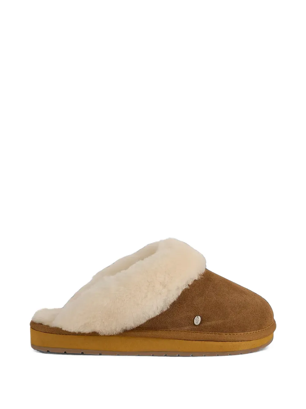 EMU AUSTRALIA chaussons bordés de peau lainée - Marron EMU AUSTRALIA chaussons bordés de peau lainée - Marron