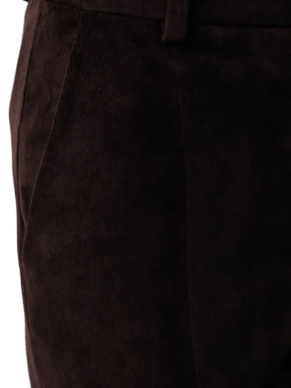 Gestuz GZsiela suede flared trousers Bruin