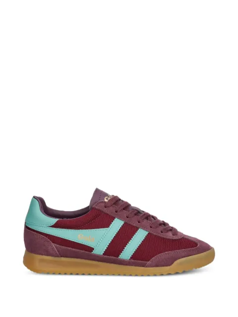 Gola contrast-panel lace-up sneakers