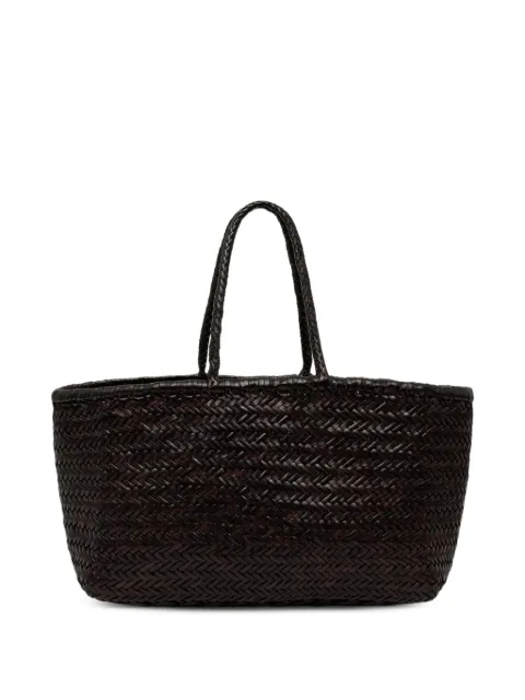 DRAGON DIFFUSION woven leather tote bag
