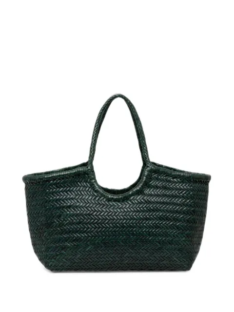 DRAGON DIFFUSION Nantucket woven leather tote bag