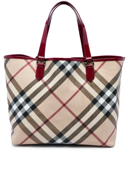 Burberry Pre-Owned tote Supernova Check Coated Canvas 2000-2017