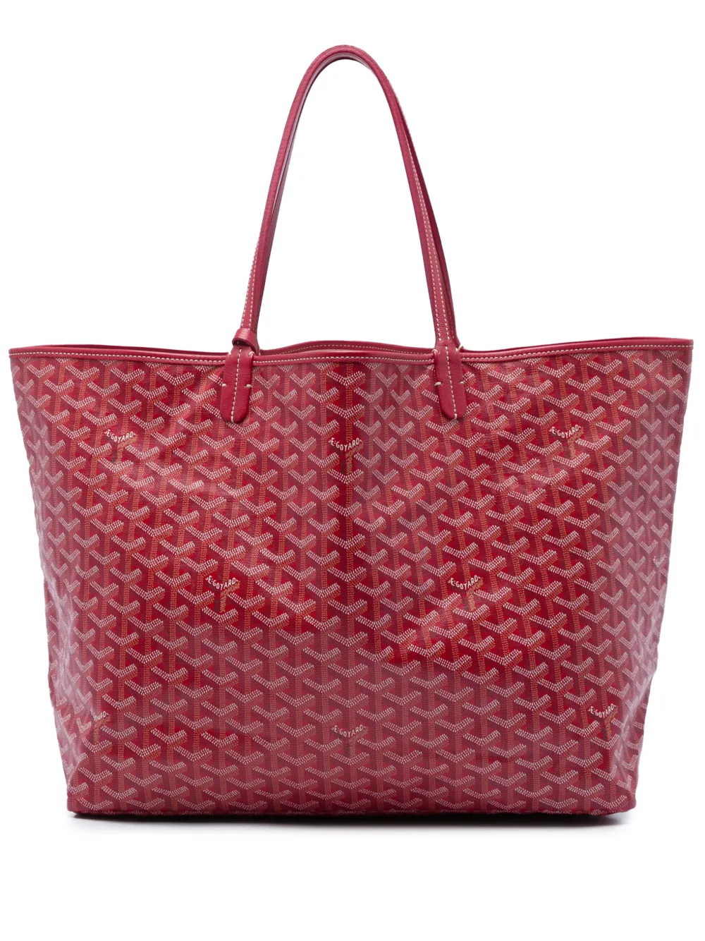 Goyard Pre-Owned sac porté épaule St. Louis PM (2017) - Rouge Goyard Pre-Owned sac porté épaule St. Louis PM (2017) - Rouge