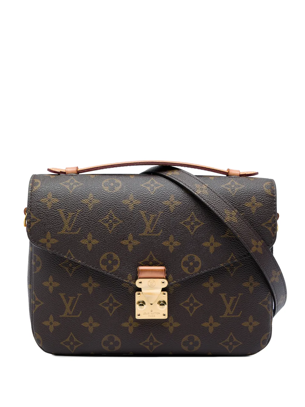 Louis Vuitton Pre-Owned 2020 Monogram Pochette Metis satchel - Marrone