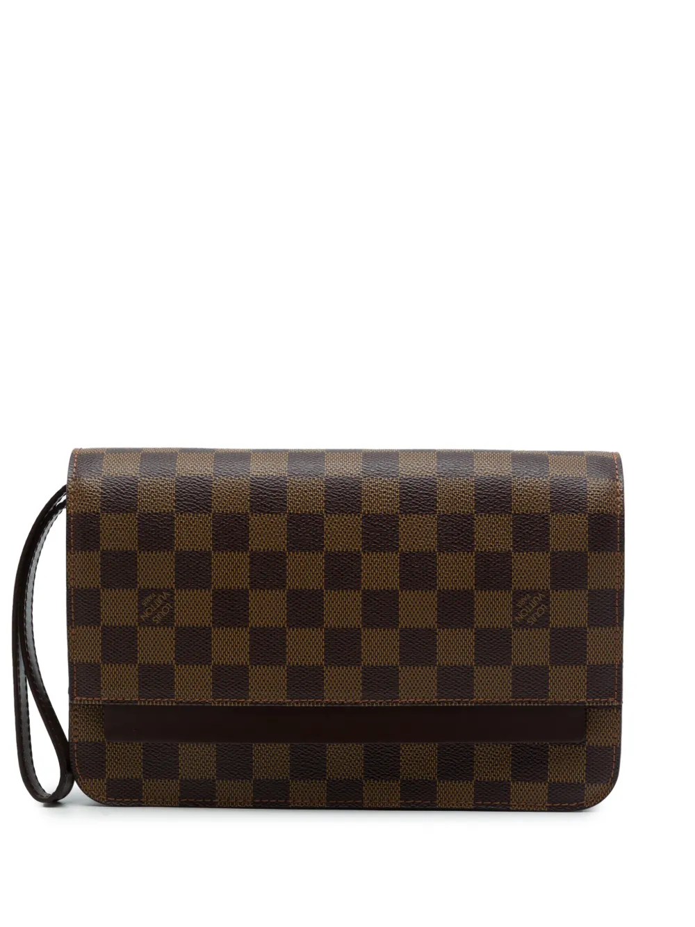 Louis Vuitton Pre-Owned 2004 Damier Ebene Saint Louis Pochette clutch bag - Marrone