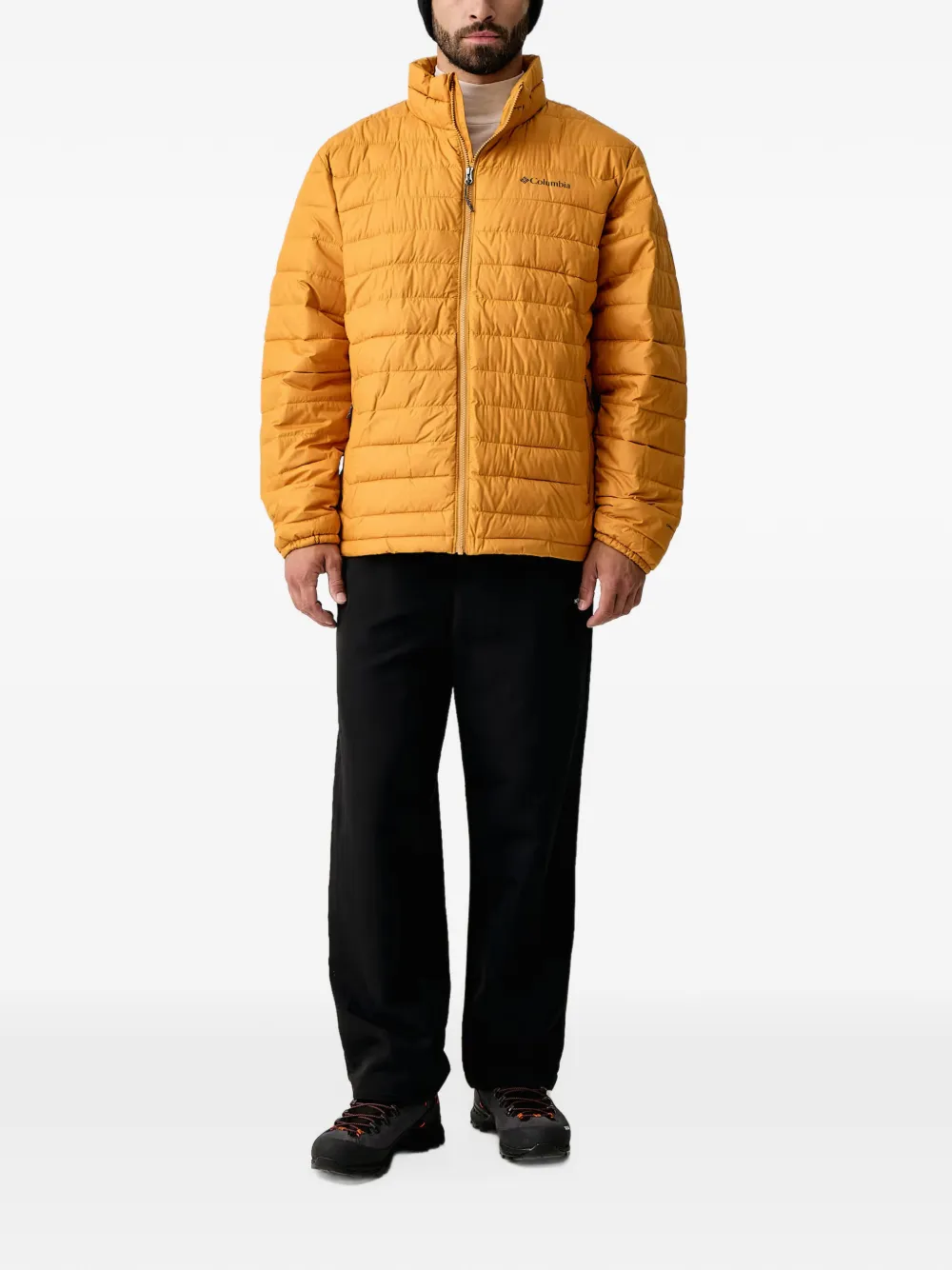 Columbia Sportswear Powder Lite gewatteerd jack met hoge hals Geel
