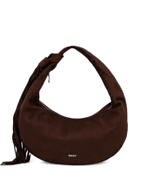 DKNY fringe-trim knotted shoulder bag