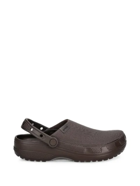 Crocs canvas-panel clogs