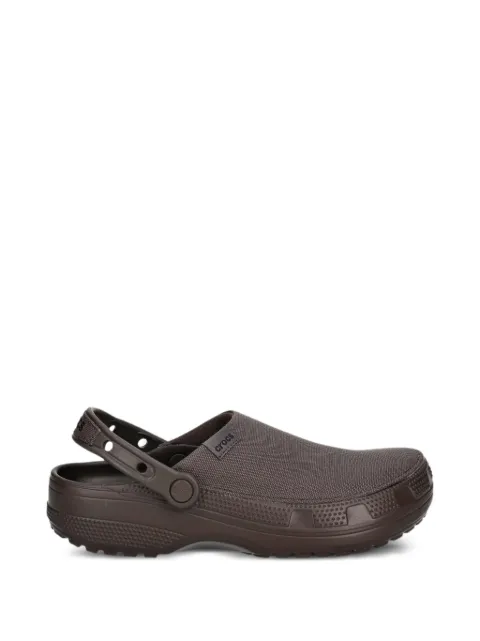 Crocs canvas-panel clogs